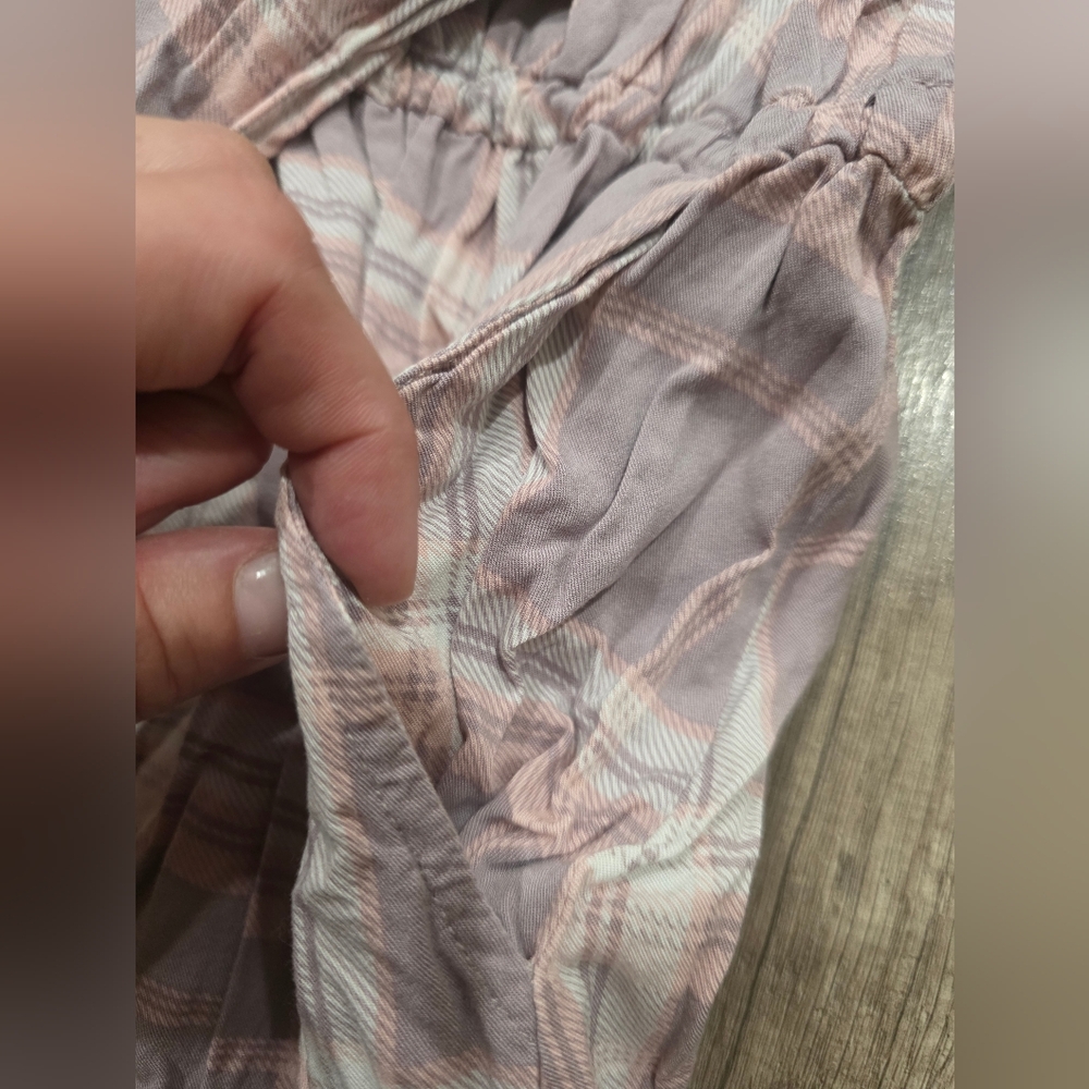 TORRID PINK PLAID SHIRT DRESS TUNIC Plus Curvy Preppy Classy 3x - Picture 11 of 12